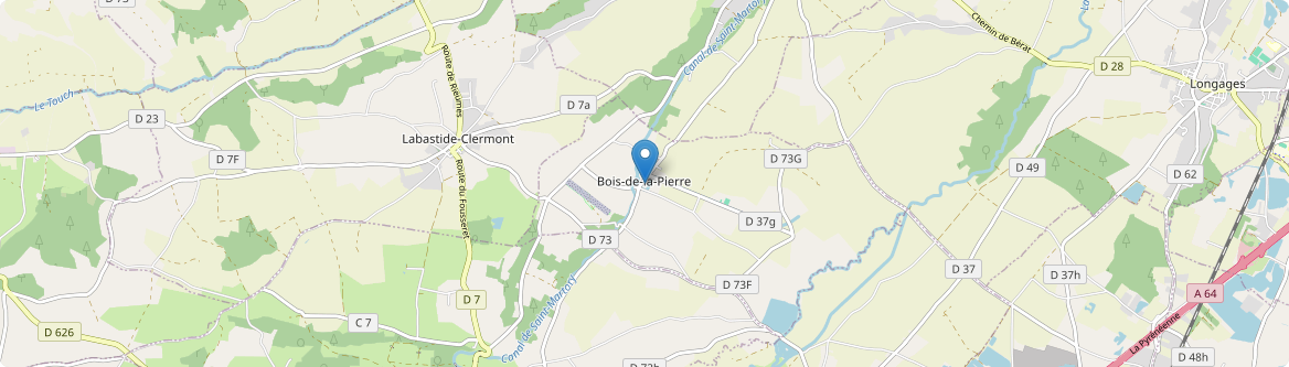 Bois-de-la-Pierre - Carte