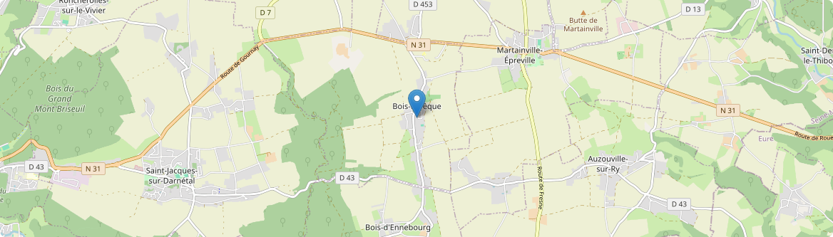 Bois-l'Évêque - Carte