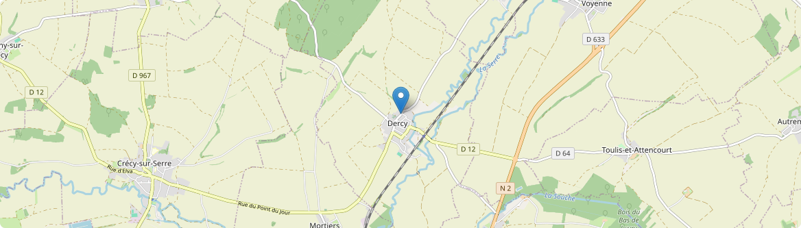 Bois-lès-Pargny - Carte