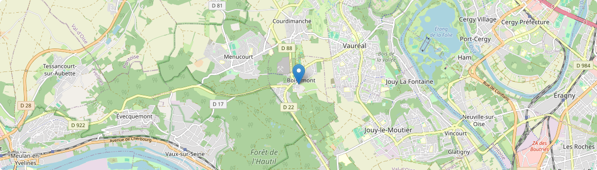 Boisemont - Carte
