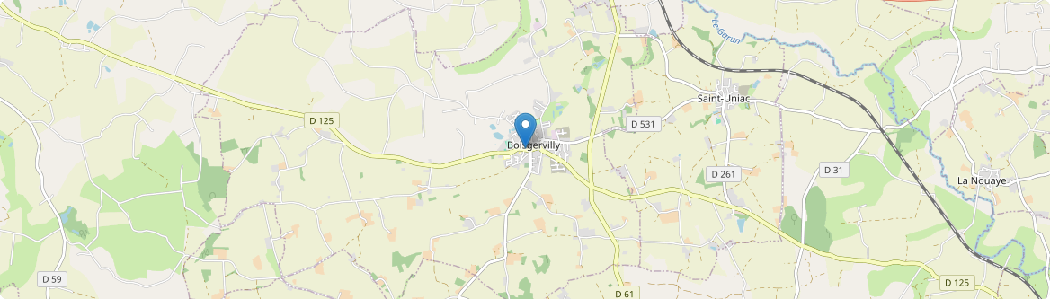 Boisgervilly - Carte