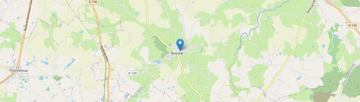 Boismé - Carte