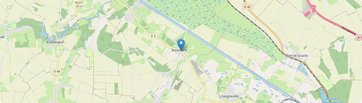 Boismont - Carte