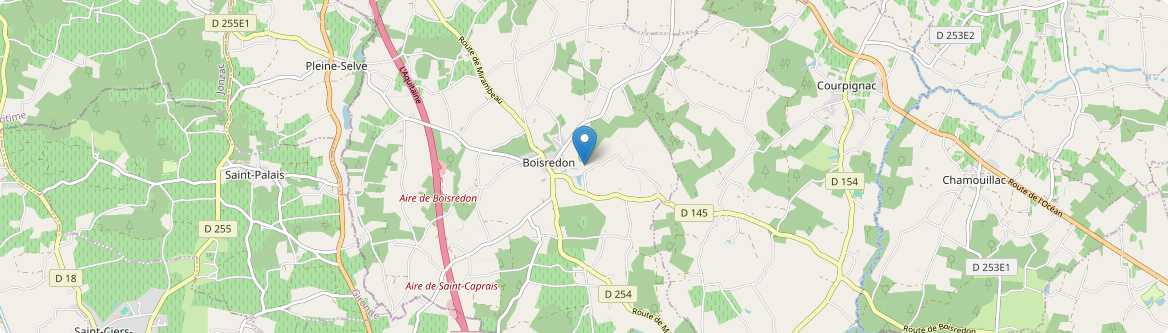 Boisredon - Carte