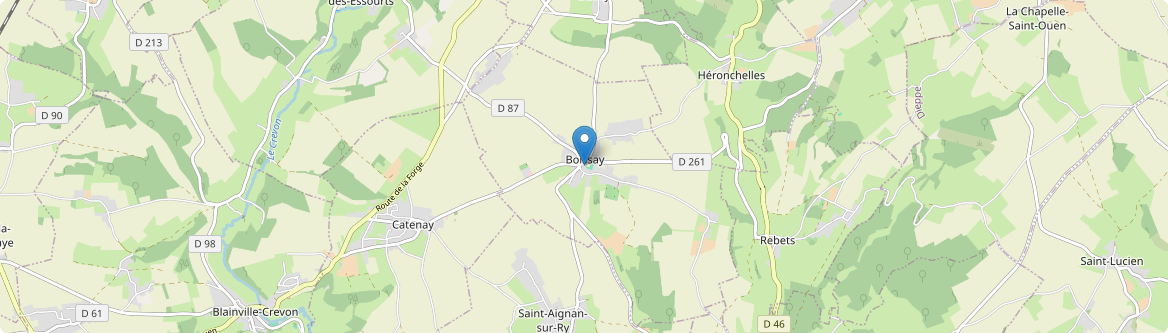 Boissay - Carte