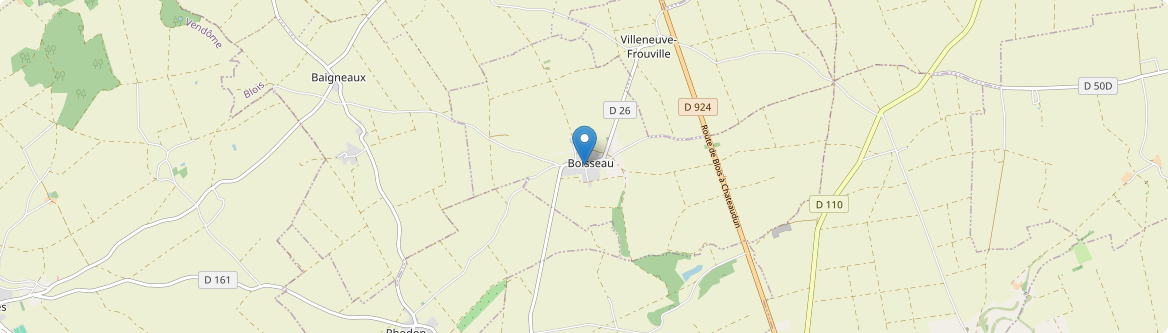 Boisseau - Carte