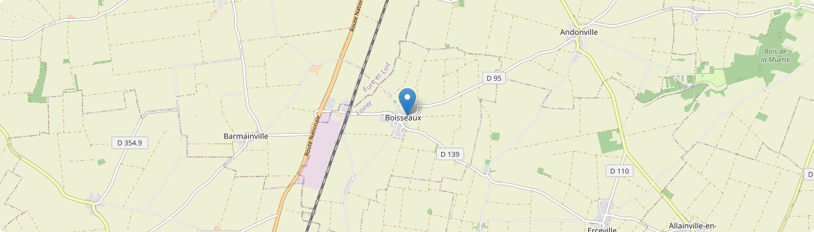 Boisseaux - Carte