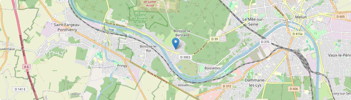 Boissise-la-Bertrand - Carte