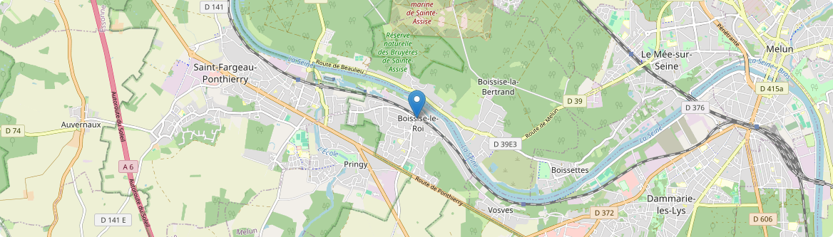 Boissise-le-Roi - Carte