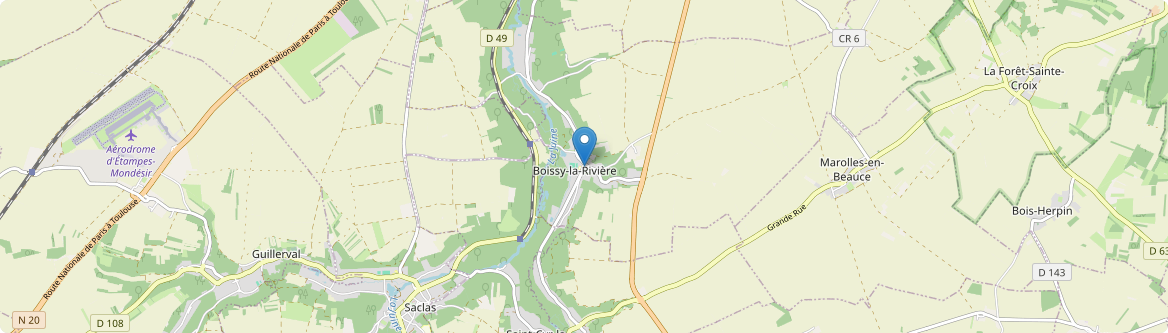 Boissy-la-Rivière - Carte