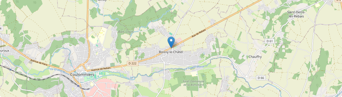 Boissy-le-Châtel - Carte