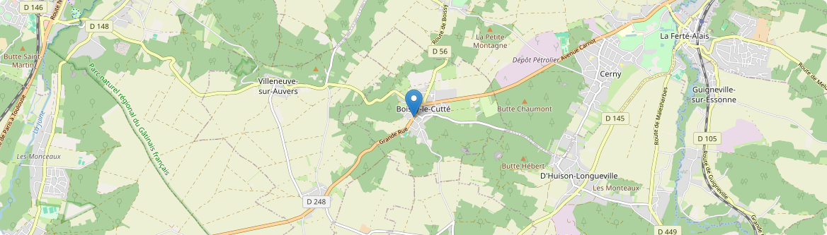 Boissy-le-Cutté - Carte