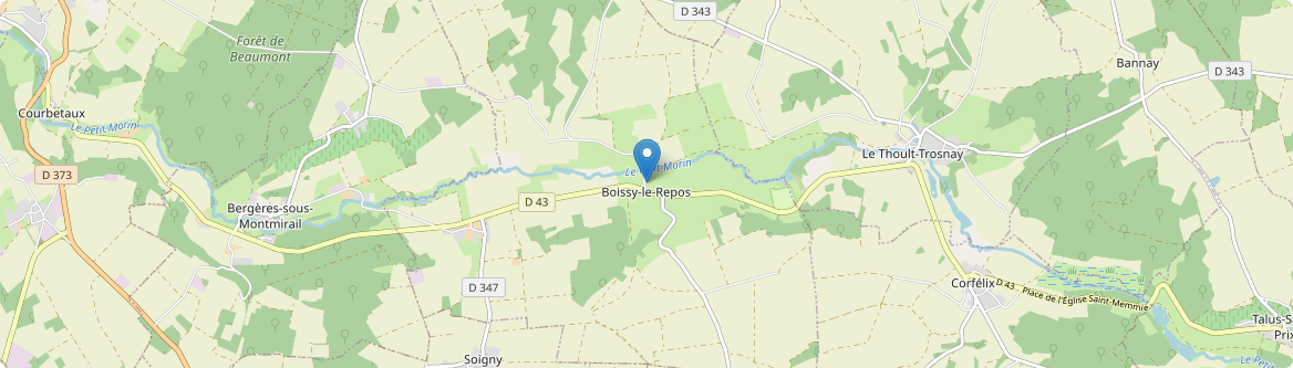 Boissy-le-Repos - Carte