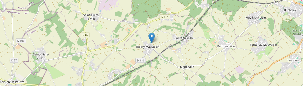 Boissy-Mauvoisin - Carte