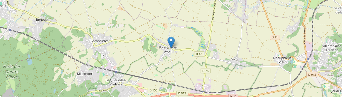 Boissy-sans-Avoir - Carte