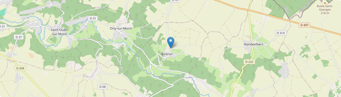 Boitron - Carte
