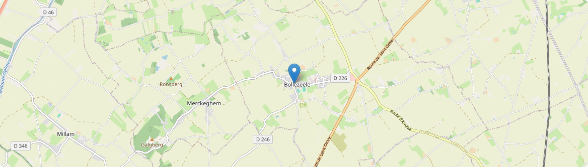 Bollezeele - Carte