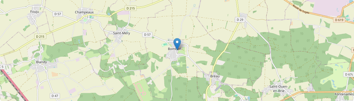 Bombon - Carte