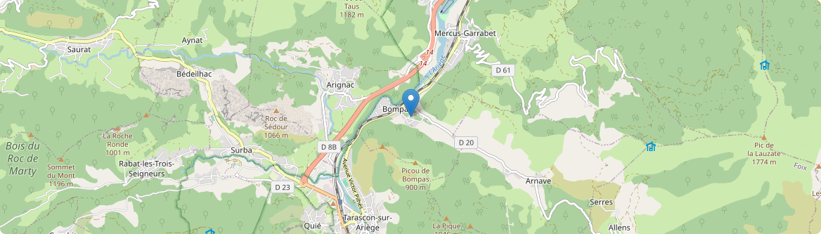 Bompas - Carte