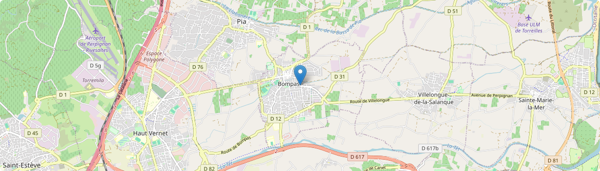 Bompas - Carte