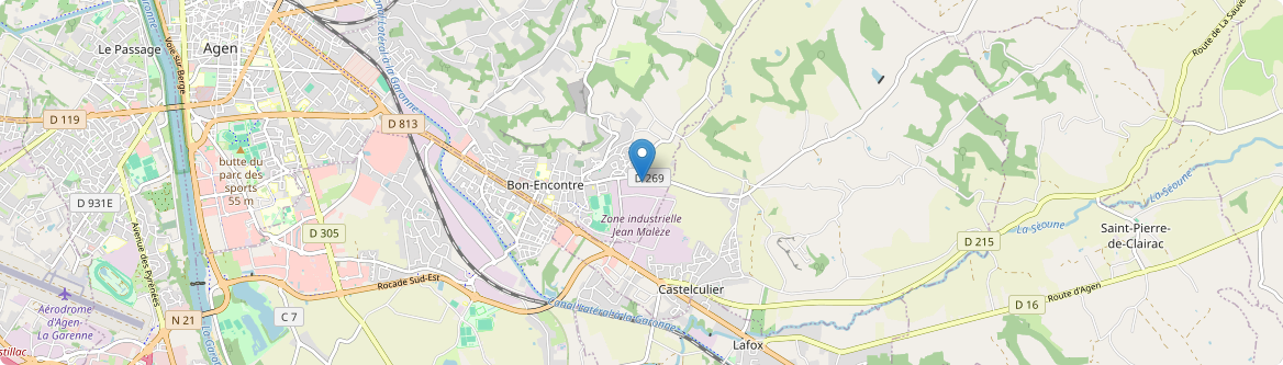 Bon-Encontre - Carte
