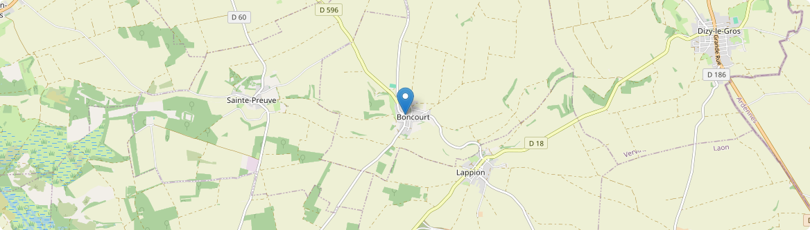 Boncourt - Carte