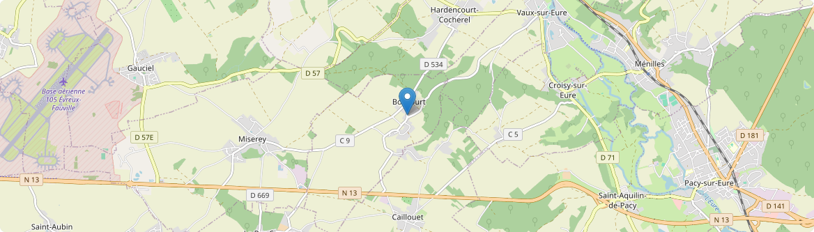 Boncourt - Carte