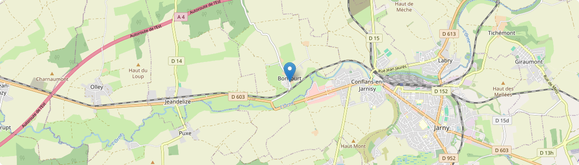 Boncourt - Carte