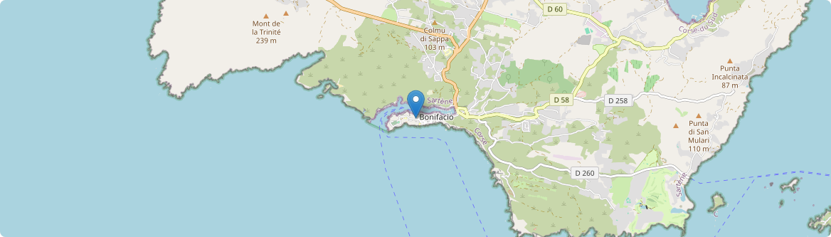 Bonifacio - Carte