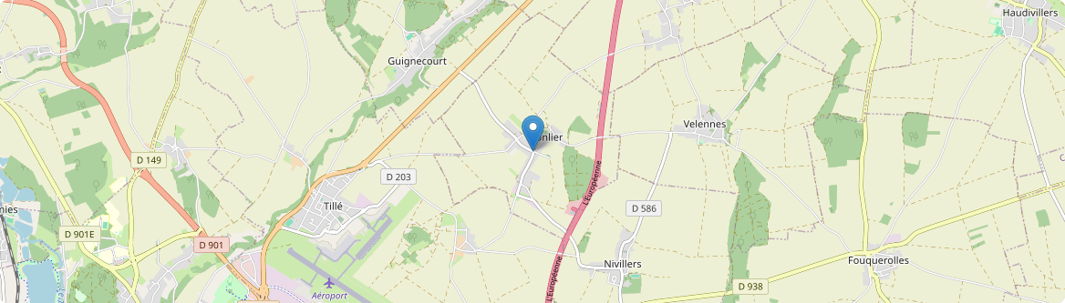Bonlier - Carte