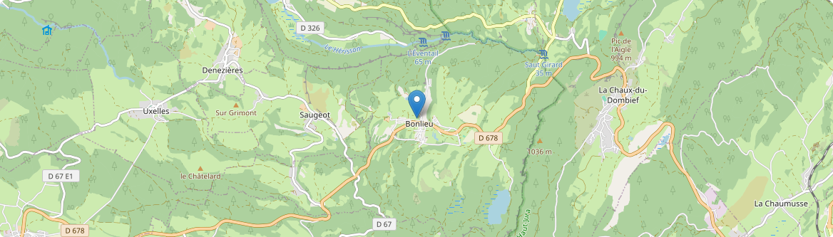 Bonlieu - Carte