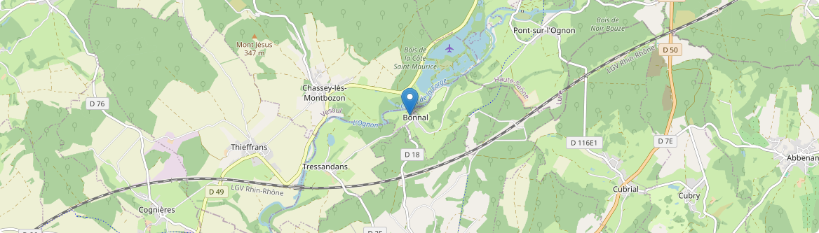 Bonnal - Carte
