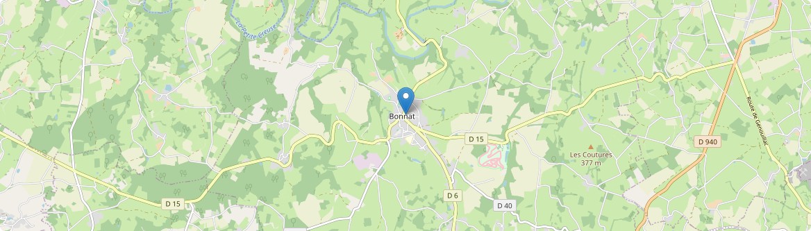 Bonnat - Carte