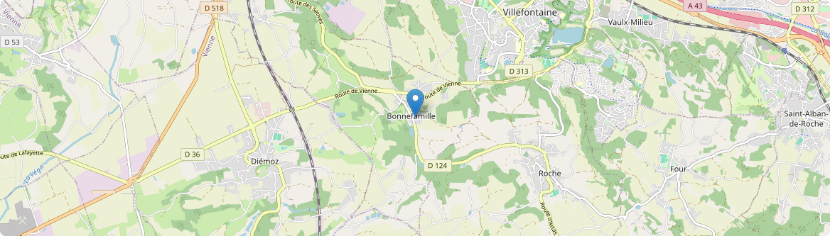 Bonnefamille - Carte