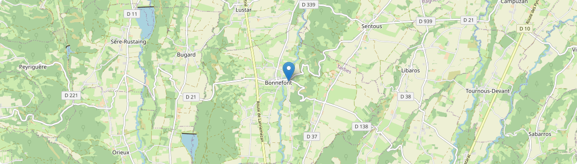 Bonnefont - Carte