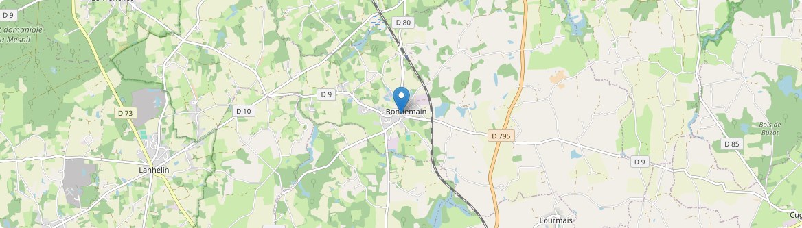 Bonnemain - Carte