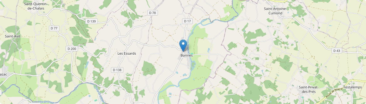 Bonnes - Carte