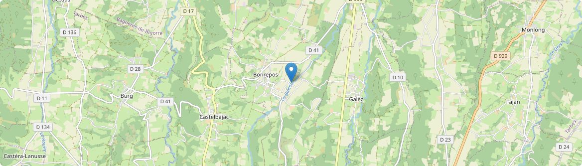 Bonrepos - Carte