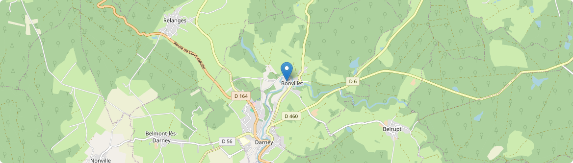 Bonvillet - Carte