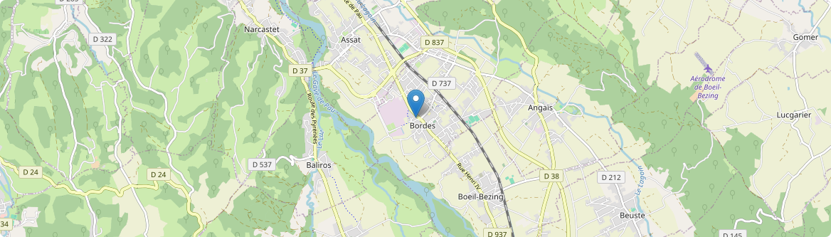 Bordes - Carte