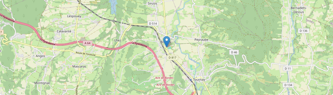 Bordes - Carte