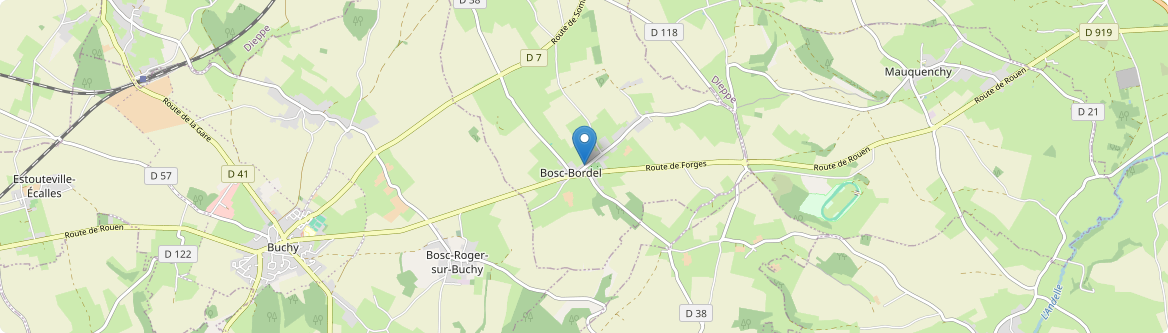 Bosc-Bordel - Carte