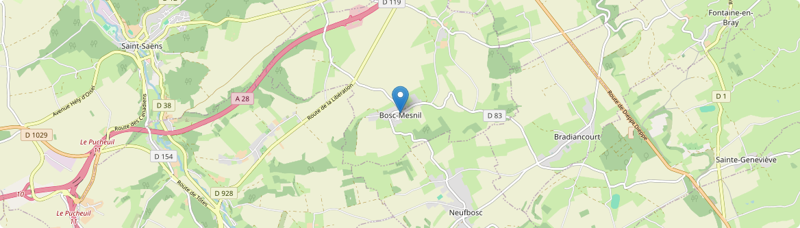 Bosc-Mesnil - Carte