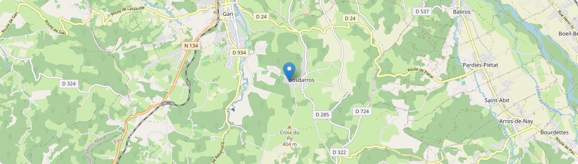 Bosdarros - Carte