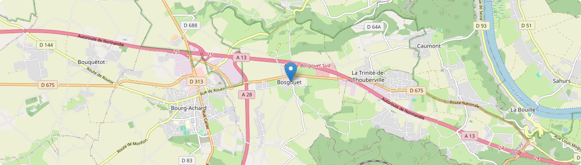 Bosgouet - Carte