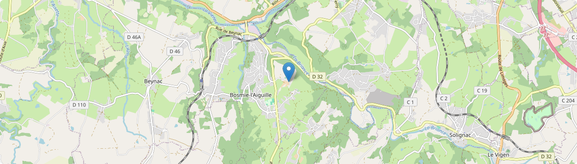 Bosmie-l'Aiguille - Carte