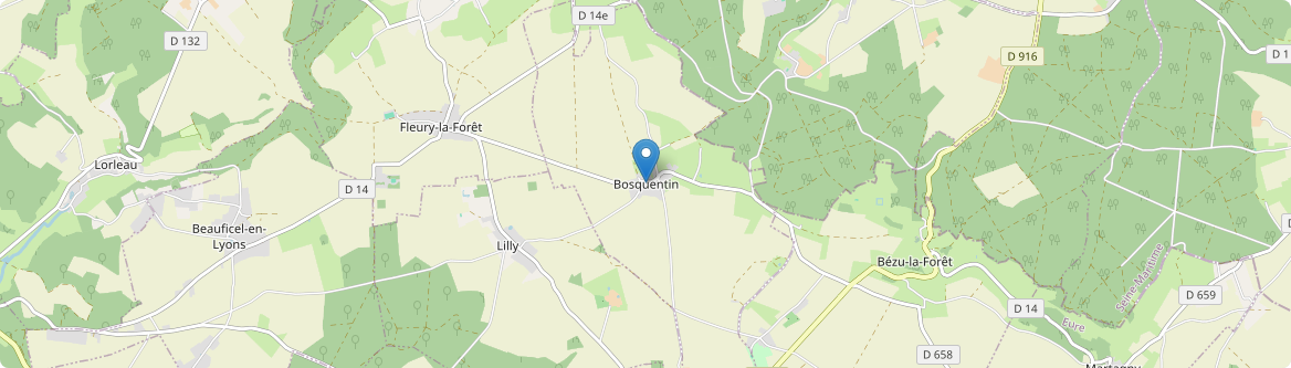 Bosquentin - Carte