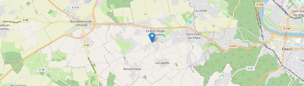 Bosroumois - Carte