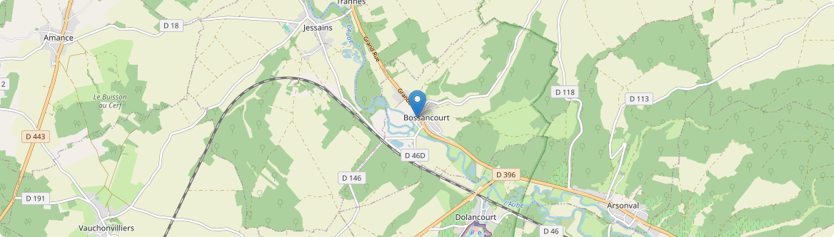 Bossancourt - Carte