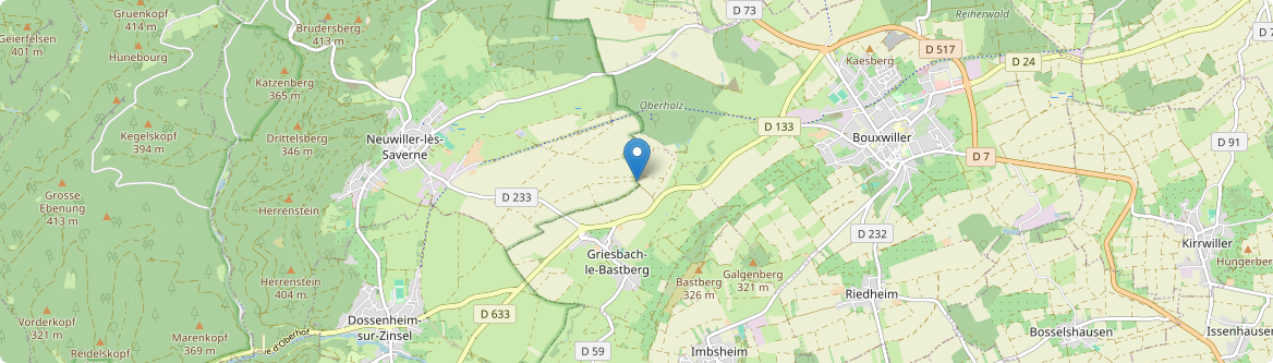 Bosselshausen - Carte